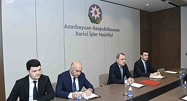 Bakü Büyükelçiliğine atanan Akgün, Azerbaycan Dışişleri Bakanı Bayramov ile görüştü