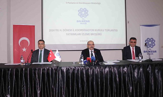 Balıkesir'in yatırımları değerlendirildi