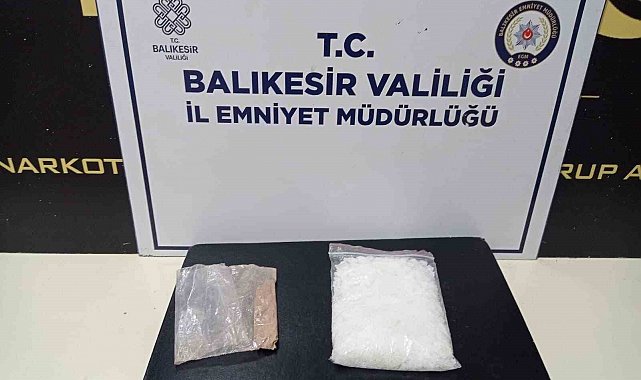 Bandırma'da narkotik operasyonu: 2 Kişi yakalandı