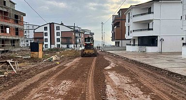 Başiskele'de alt yapı çalışmaları sürüyor