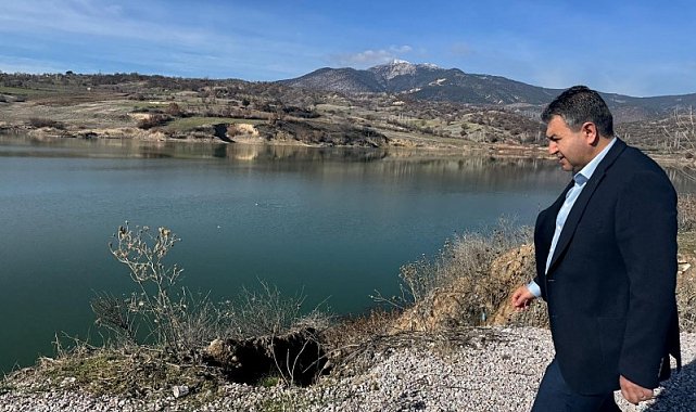 Başkan Akel, Muhipler Göleti'nde incelemelerde bulundu