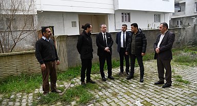 Başkan Balaban çalışmaları yerinde inceledi