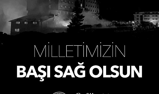 Başkan Büyükkılıç: "Türk Milletinin başı sağ olsun"