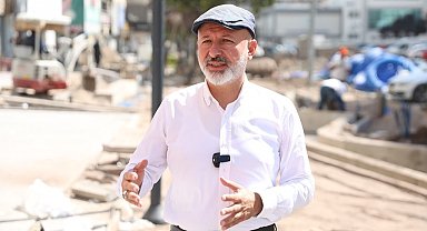 Başkan Çolakbayrakdar: "Şehrin kalbine modern ve estetik bir kimlik kazandırıyoruz"