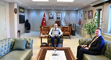 Başkan Doğan, Vali Çeber'i ziyaret etti