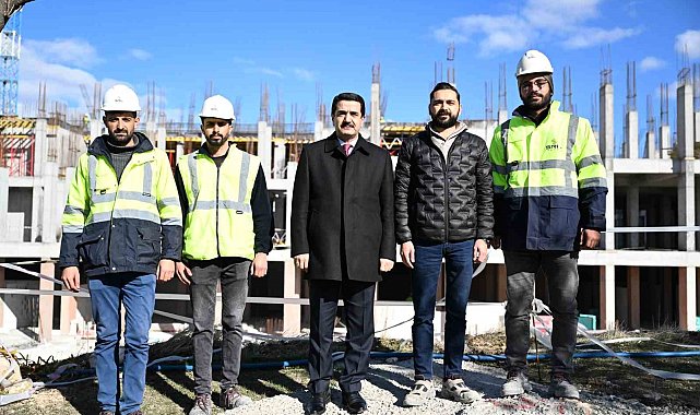 Başkan Taşkın: "Adliye sarayımız 2026 Mayıs'ta hizmete açılacak"