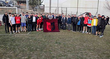 Başkan Yalım'dan Uşakspor sporcularına ziyaret