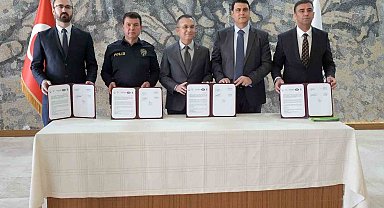 Başkan Yılmaz'dan 3 protokol