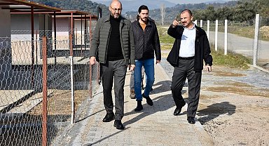 Başkan Zencirci, barınak ve rehabilitasyon merkezi çalışmalarını yerinde inceledi