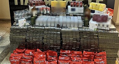 Batman'da iki araçta gümrük kaçağı ürünler ele geçirildi