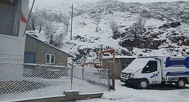 Batman'da kar yağışı yüksek kesimlerde etkili oldu