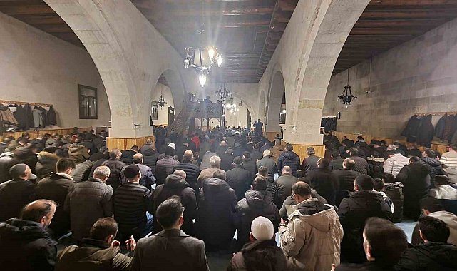 Bayburt'ta Miraç Kandili dualarla idrak edildi