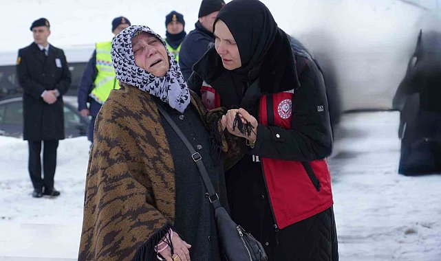 Bayburt'ta son yolculuğuna uğurlanan Kıbrıs Gazisi Müslim Yarar'ın ablasının sözleri yürekleri dağladı