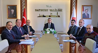 Bayburt'ta tedbirler ele alındı