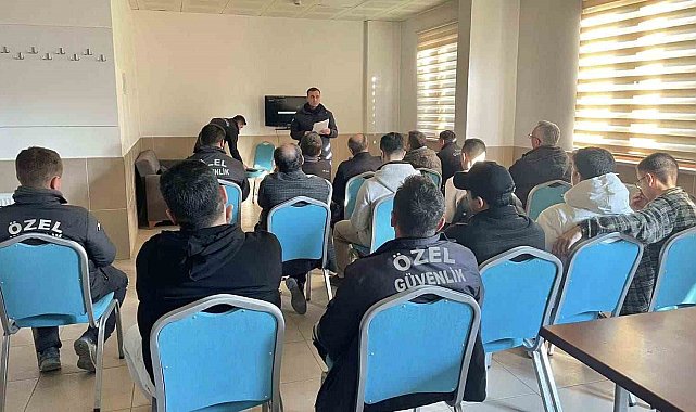 Bilecik'te 'Hırsızlık' olaylarına karşı müdahale eğitimi