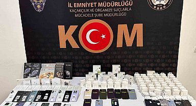 Bingöl'de 34 adet telefon ele geçirildi