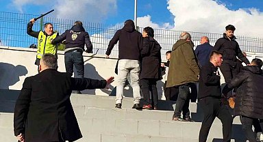 Bölgesel Amatör Lig maçında ortalık karıştı