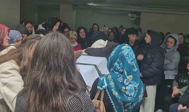 Bolu'daki otel yangınında hayatını kaybeden Şevval Şahin son yolculuğuna uğurlanıyor