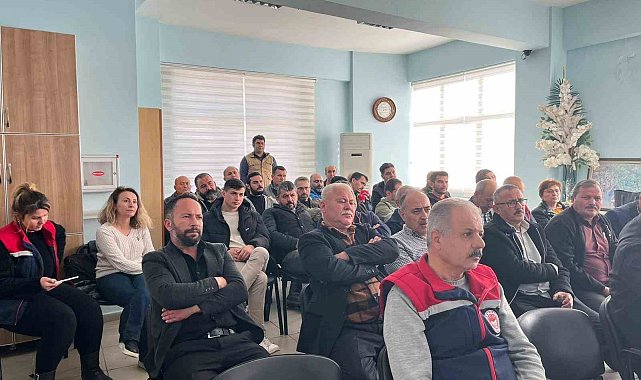 Bozdoğanlı üreticiler, tarım sigortaları hakkında bilgilendirildi