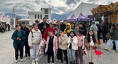 Bozkurt Belediyesinden öğrencilere yarıyıl tatili gezisi
