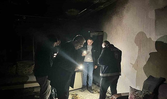 Bünyan'da bir evde çıkan yangından 3 kişi etkilendi