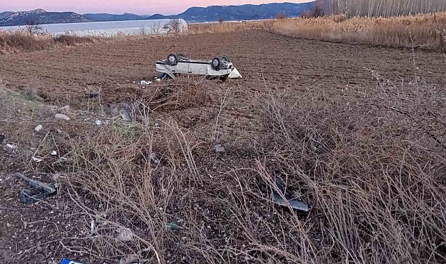 Burdur'da sollama kazası: 4 yaralı