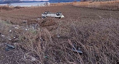 Burdur'da sollama kazası: 4 yaralı