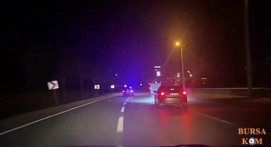 Bursa'da film gibi operasyon kamerada