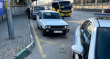 Bursa'da otomobil hırsızı 24 saat geçmeden çaldığı araçla yakalandı