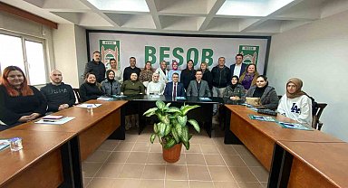 Büyükşehir'den BESOB yönetici ve personeline 'Resmi yazışma kuralları' eğitimi