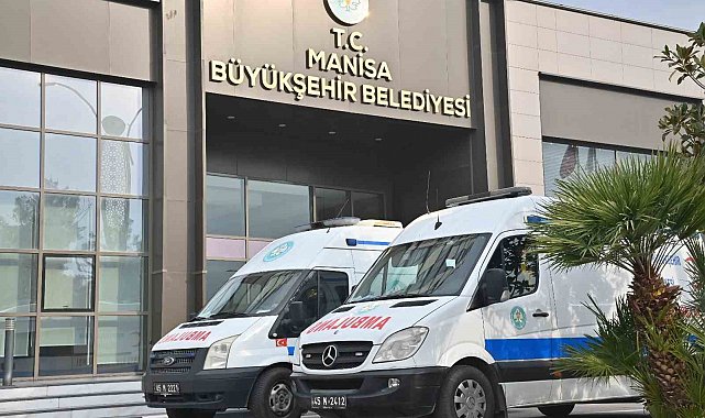 Büyükşehir'in ambulansları Manisalıların hizmetinde