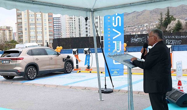 Büyükşehirin elektrikli araç şarj istasyonları K-Şarj ile yaygınlaşıyor