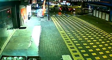 Çağırdığı adamı 3 erkek arkadaşıyla gasbetti, o anlar güvenlik kamerasına yansıdı