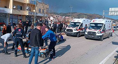 Çan'da trafik kazası: 2 yaralı