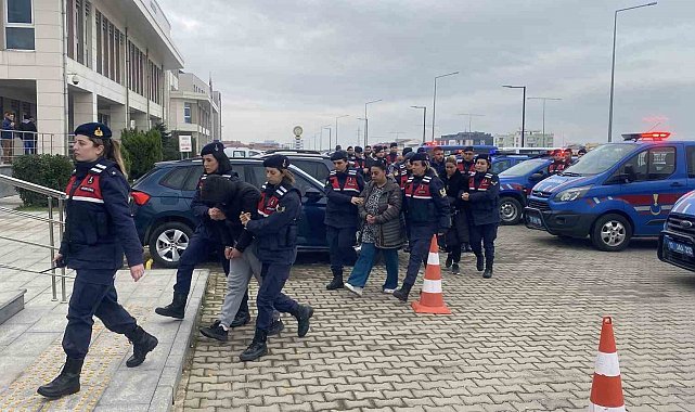 Çanakkale'de uyuşturucu operasyonuna 10 tutuklama