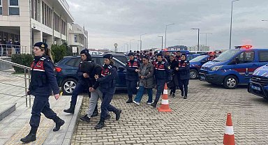 Çanakkale'de uyuşturucu operasyonuna 10 tutuklama