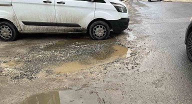 Çerkezköy'de lağım suları mahalleliyi isyan ettirdi