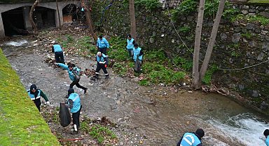 Çevresi tarihle çevrili olan Çaybaşı Deresi'nde hummalı çalışma