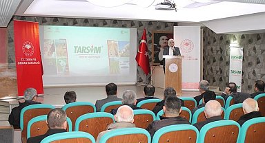 Çiftçilere tarım sektöründeki risklere karşı tarım sigortası anlatıldı