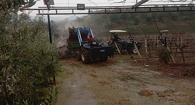 Çiftçiyi sevindiren yağmur