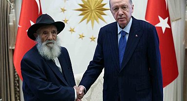 Cumhurbaşkanı Erdoğan, Alevi Dedesi Ahmet Uğurlu'yu kabul etti