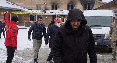 Cumhuriyet savcıları yangın faciasının yaşandığı otelde inceleme yaptı