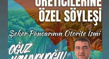 Demirözü'nde şeker pancarı üreticilerine yönelik söyleşi düzenlenecek