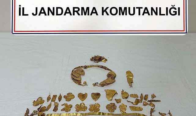 Denizli'de Hellenistik döneme ait diadem ele geçirildi