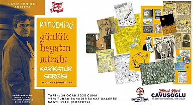 Denizli'de Latif Demirci anısına karikatür sergisi düzenlenecek