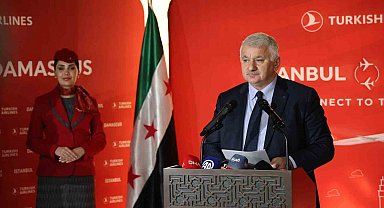 Dışişleri Bakan Yardımcısı Yılmaz: "Türkiye-Suriye havayolu bağlantısının yeniden tesis edilmesi mutluluk kaynağı"