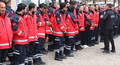 Diyarbakır'da 217 AFAD personeli peç taktı