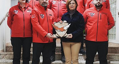 Dorlion Arama Kurtarma Derneği'nden Başkan Ayşe Ünlüce'ye ziyaret