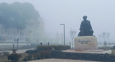 Edirne'de sis ulaşımı aksattı