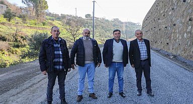 Efeler Belediyesi'nden Baltaköy'de yol çalışması